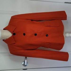 Gorgeous Orange Wool Jacket